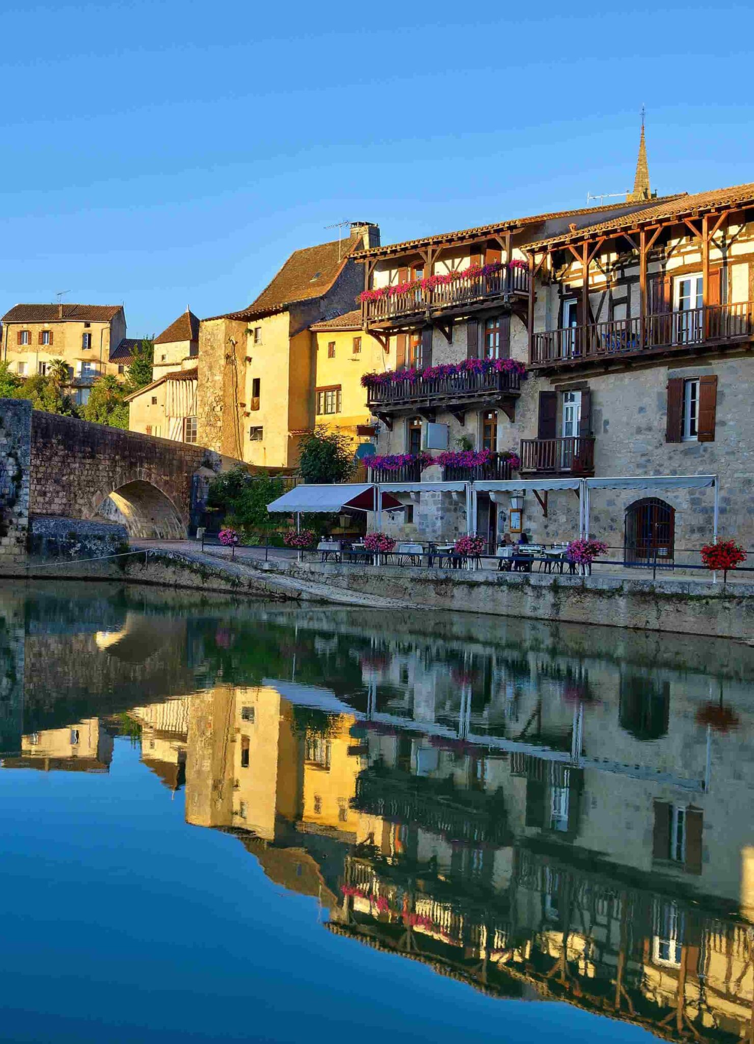 Agence expertise comptable CGO Nérac, vue sur la ville