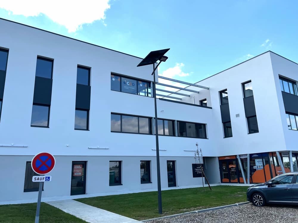 Expertise comptable, Agence CGO de Saintes, façade des bureaux, expert comptable